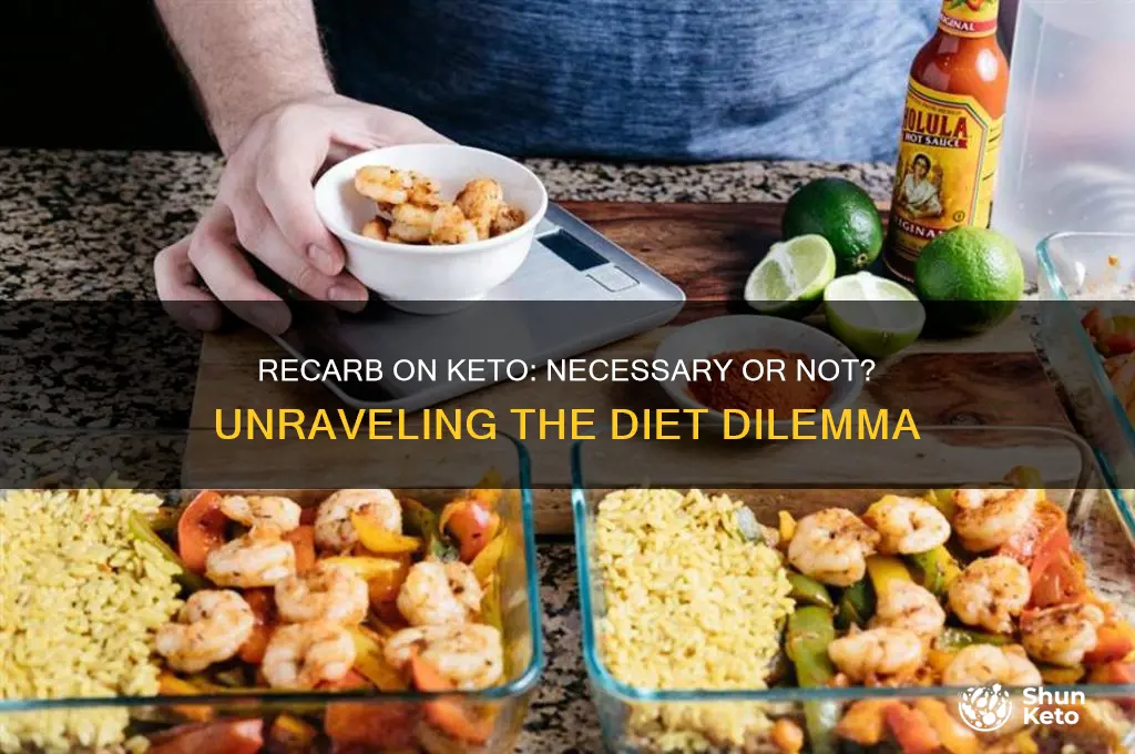 do you have to recarb on keto