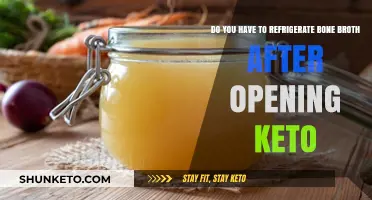 Keto Bone Broth Storage: Refrigerate After Opening for Freshness?