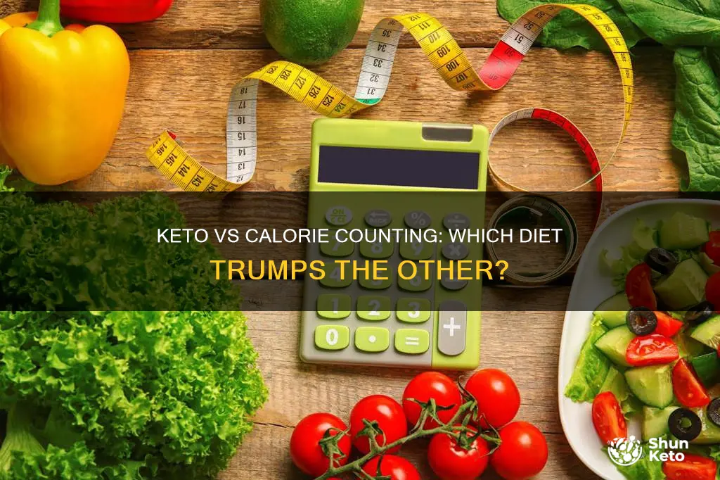 do you lose more weight on keto or counting calories