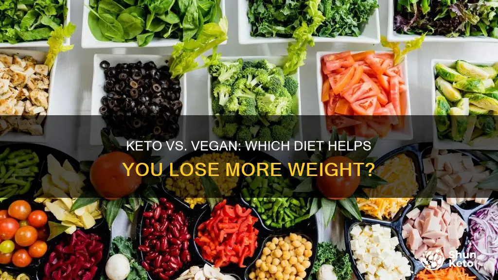 do you lose more weight on keto or vegan