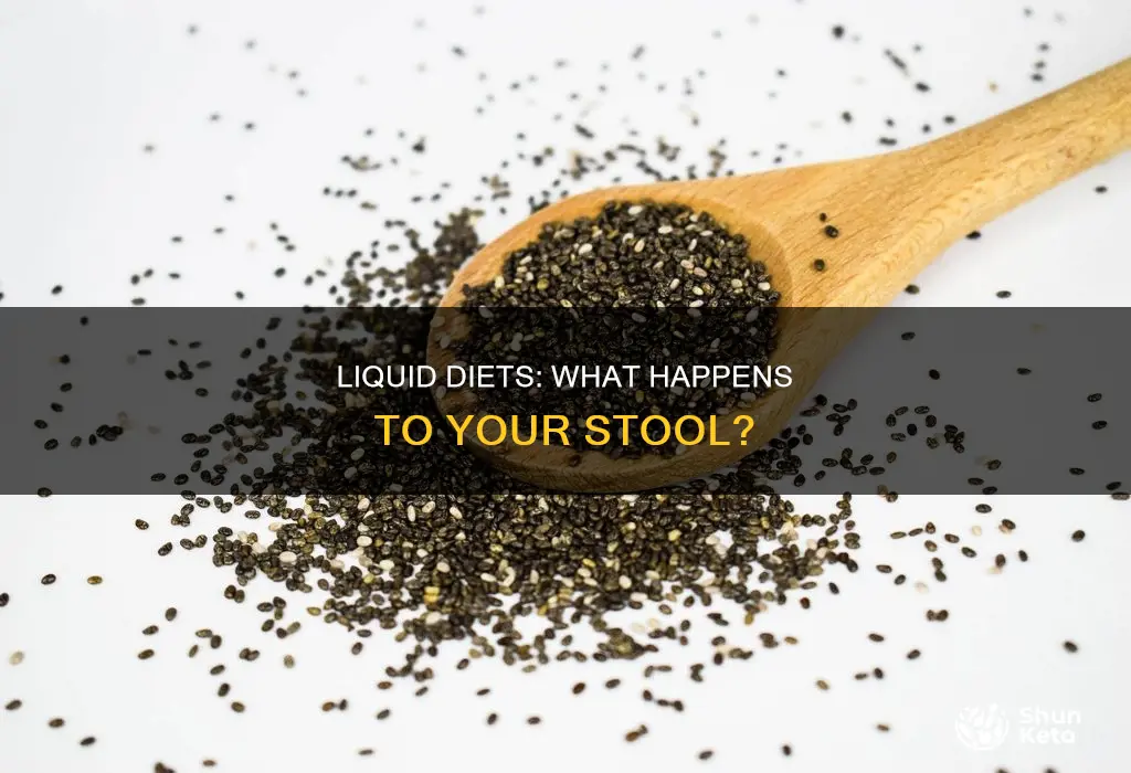 do you make stool on a liquid diet