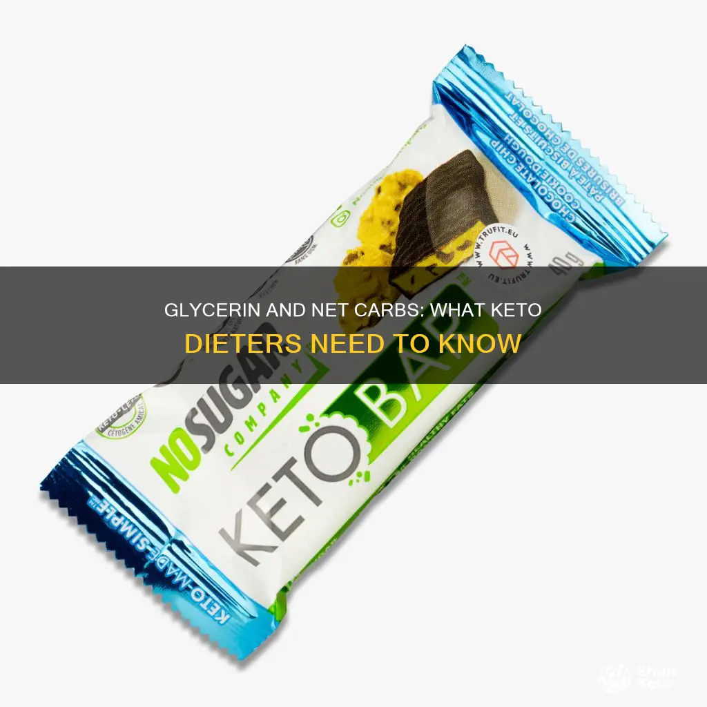 do you minus glycerin for net carbs keto