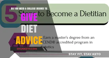 College Degree: Necessary for Diet Advice?