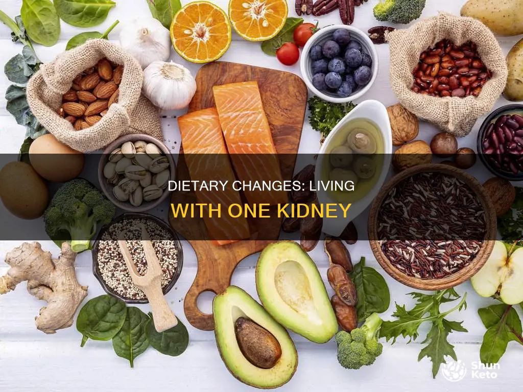 do you need a diet for one kidney