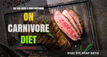 Meat-Based Diets: Multivitamins, Are They Necessary?