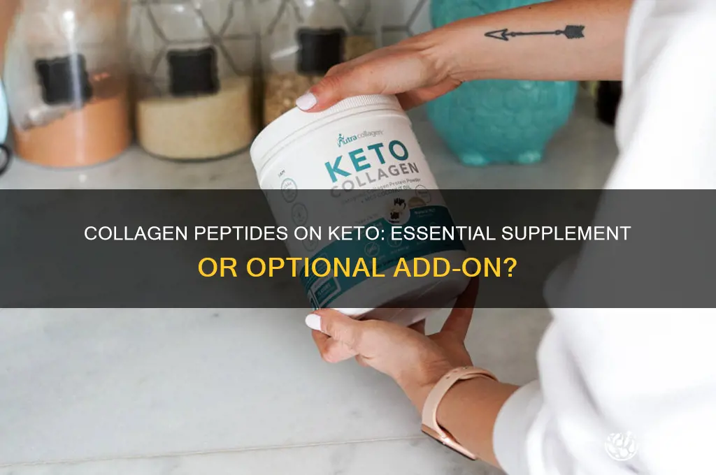 do you need collagen peptides on a keto diet