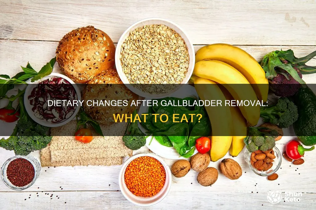do you need special diet if you have no gallbladder