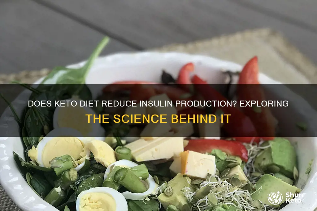 do you produce less insulin on keto