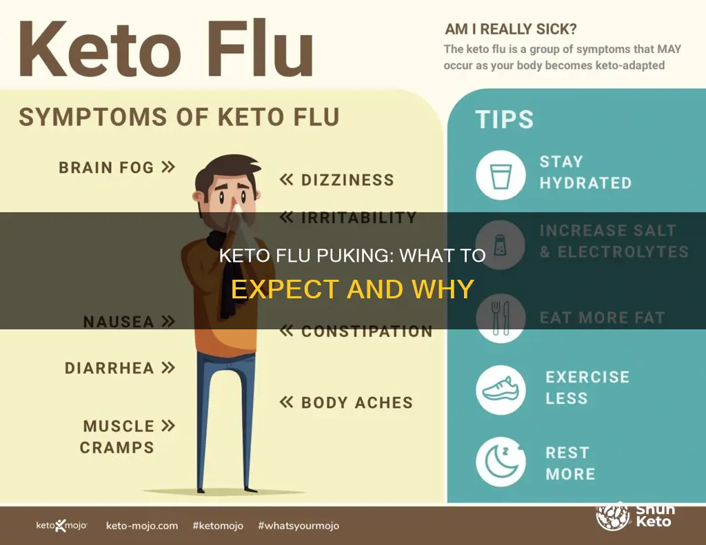 do you puke on the keto flu