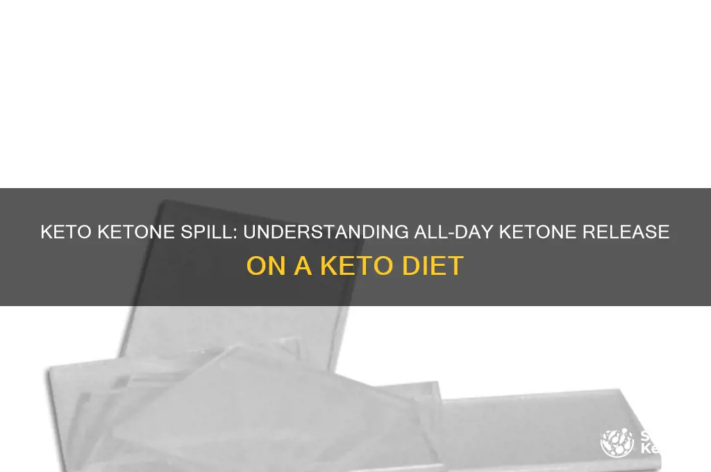 do you spill ketones all day on keto diet