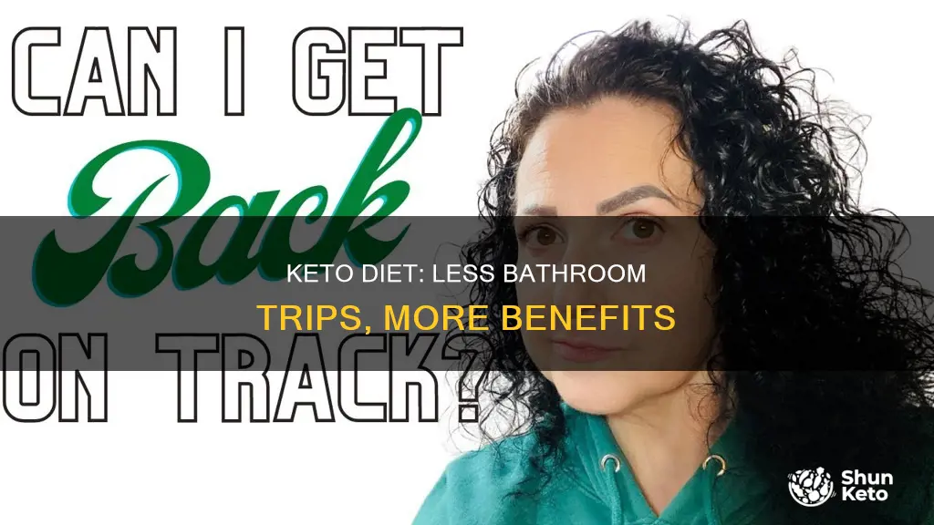 do you use the bathroom less on keto