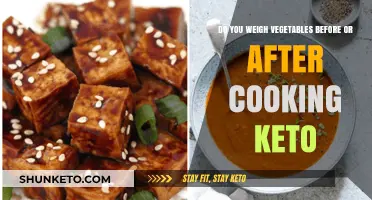 Keto Cooking Weigh-In: Should You Measure Veggies Before or After?