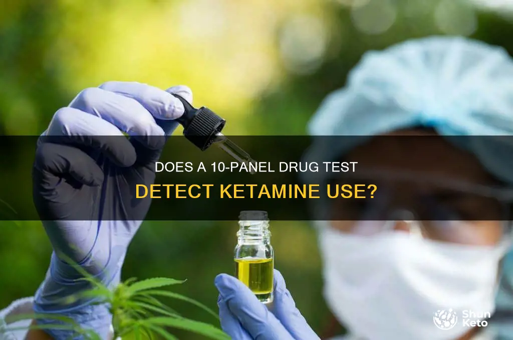 does 10 panel test for ket