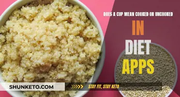 What Does a Cup Mean in Diet Tracking?