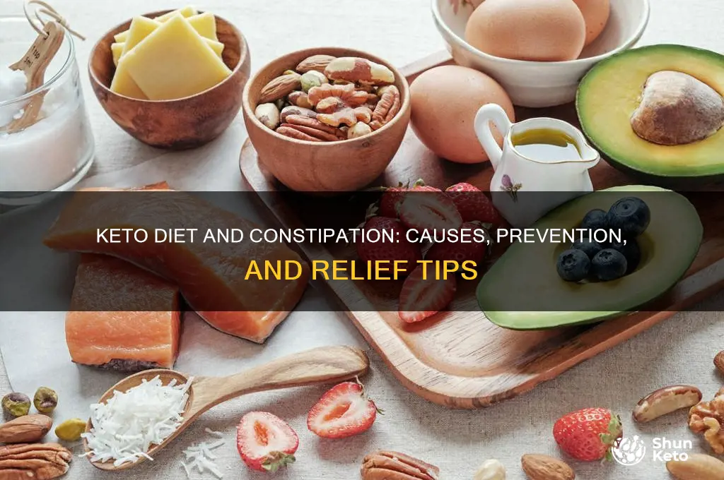 does a keto diet cause constipation