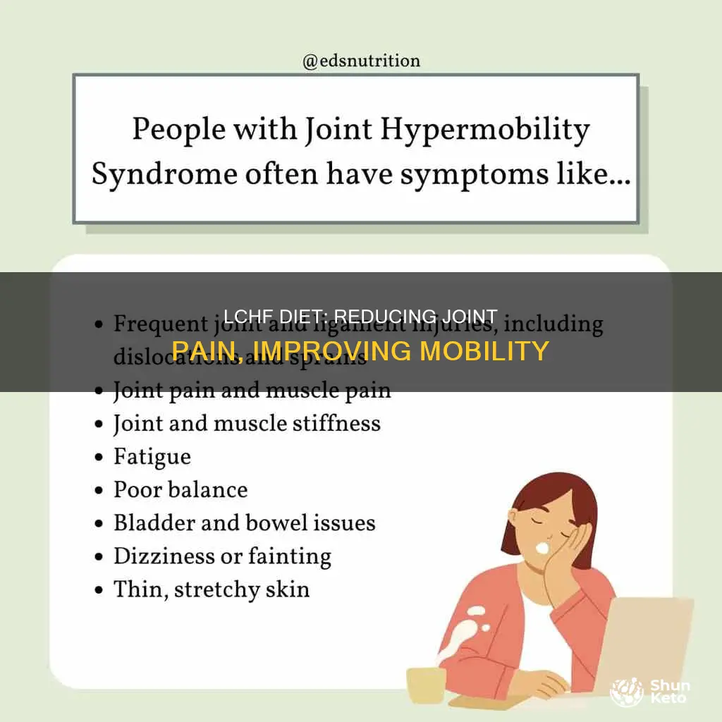 does a lchf diet help joint pain