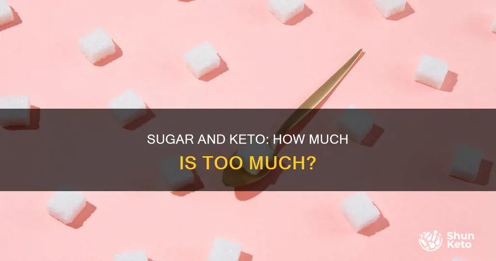 does a little sugar ruin keto