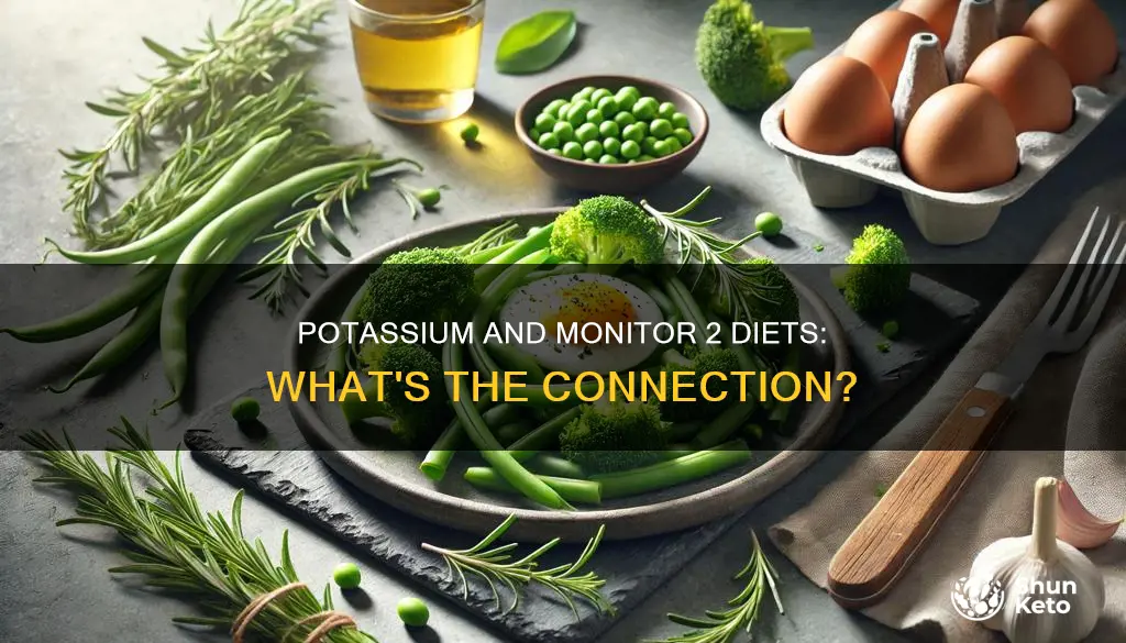 does a monitor 2 diet mean potassium restriction
