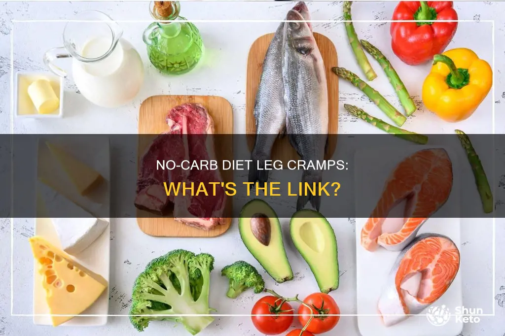 does a no carb diet give you leg cramps