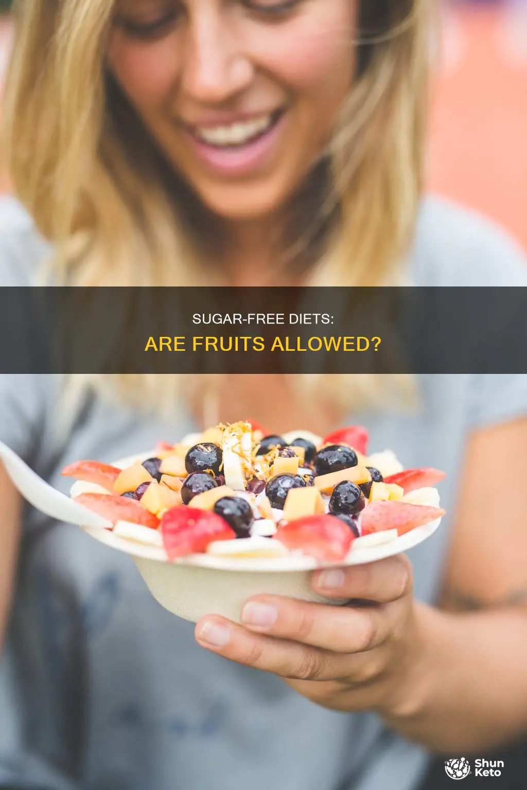 does a no sugar diet include fruit