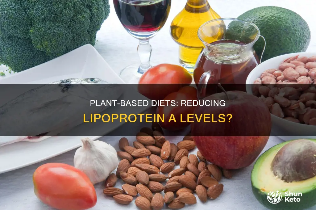 does a plant based diet help with lipoprotein a