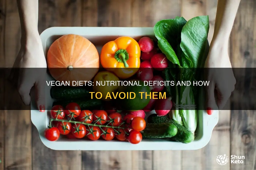 does a vegan diet have any nutrional deficienices