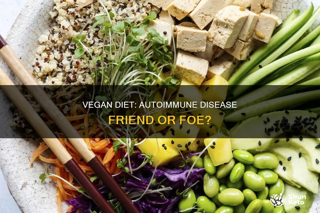 does a vegan diet help auto autoimmune disease