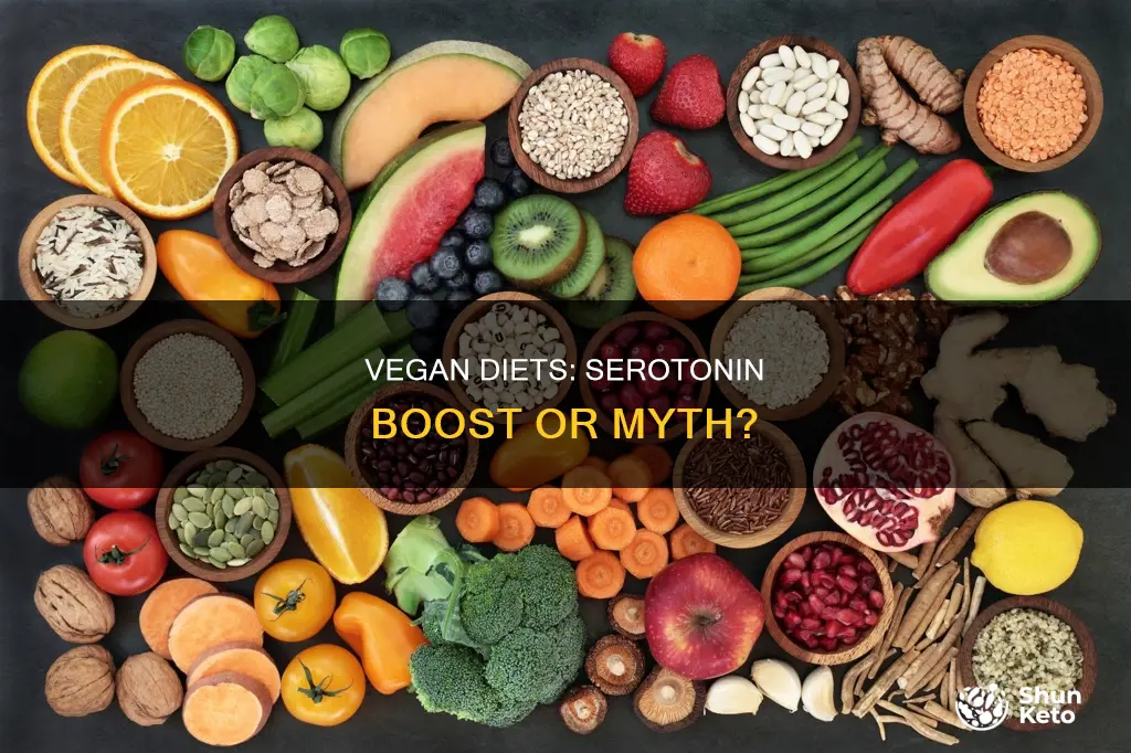 does a vegan diet increase seratonin