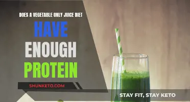 Vegetable Juice Diets: Where's the Protein?