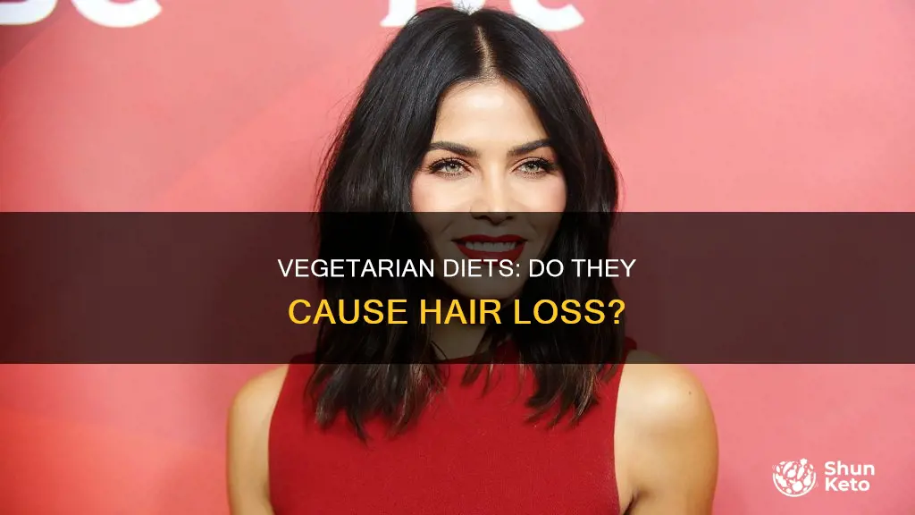does a vegetarian diet cause hair loss