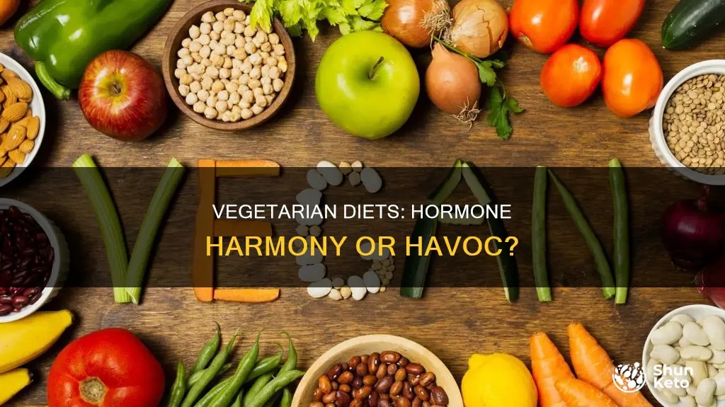 does a vegetarian diet effect hormones