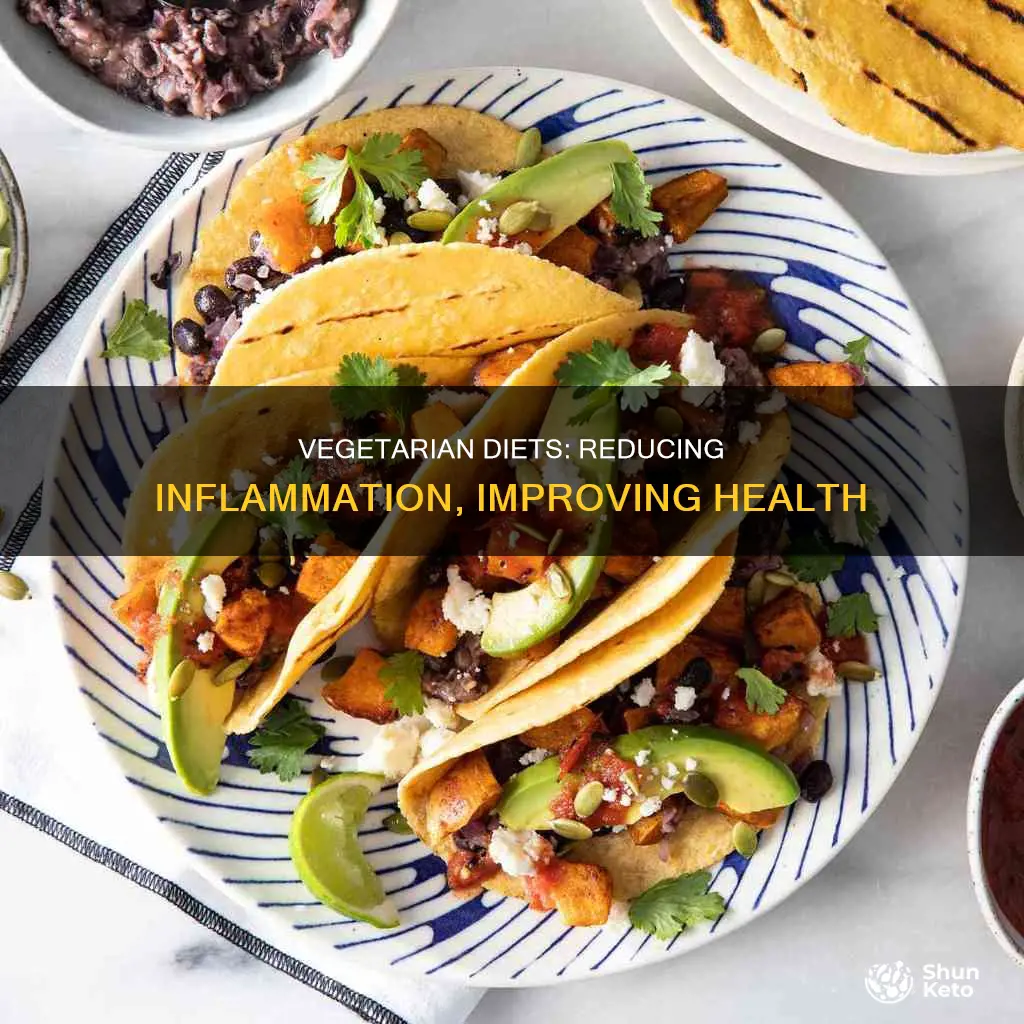 does a vegetarian diet help with inflammation