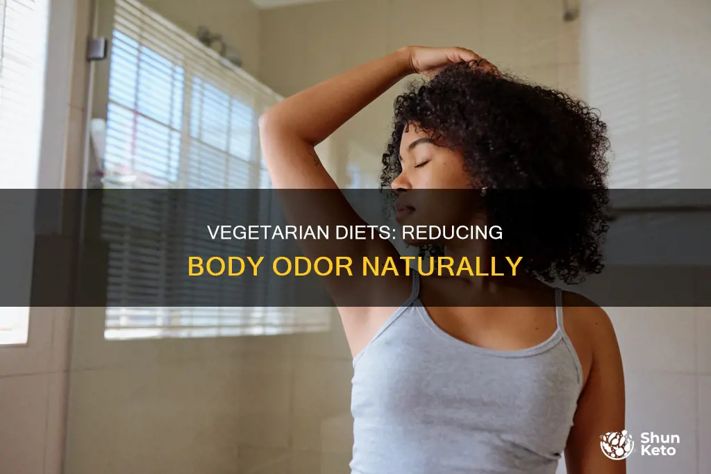 does a vegetarian diet reduce body odor