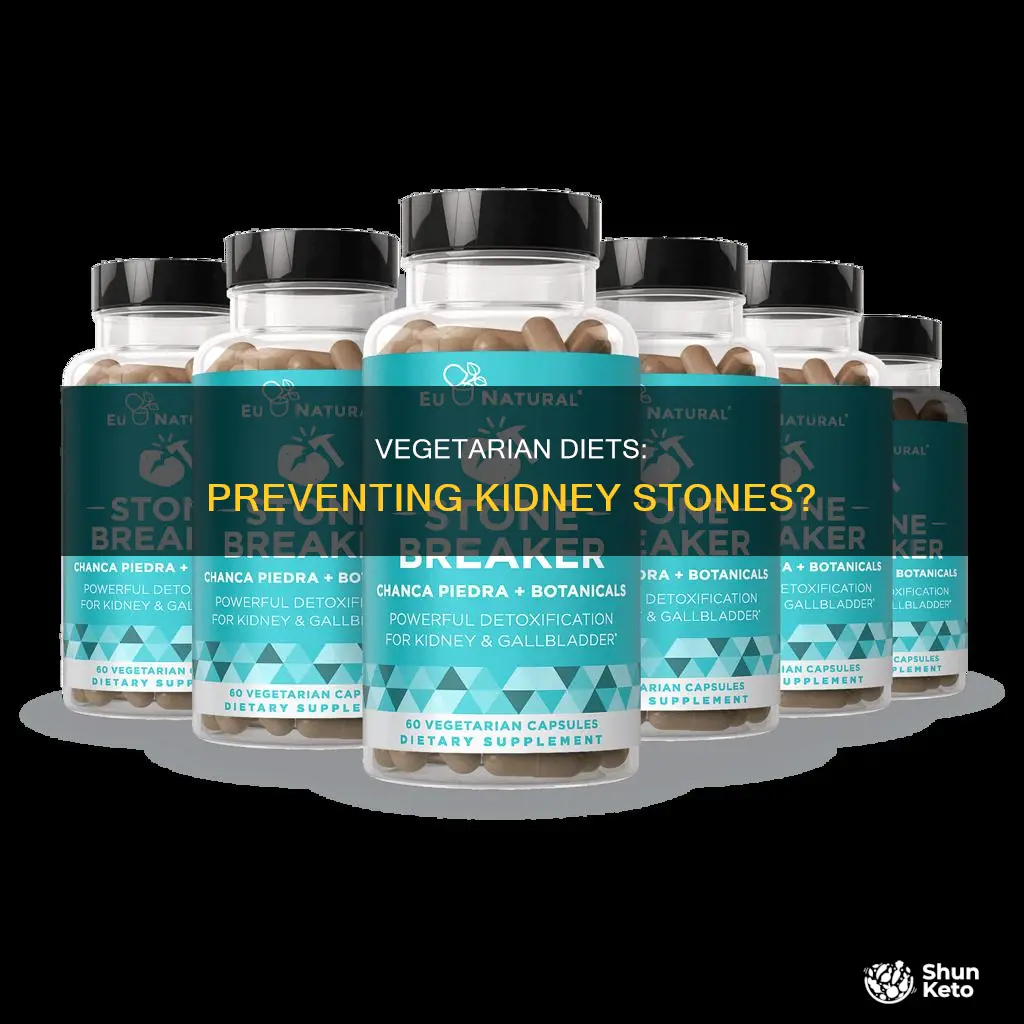 does a vegetrian diet help kidney stones