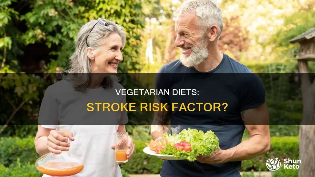 does a vegitarian diet cause strokes