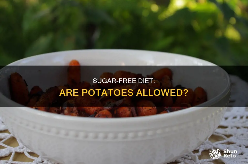 does a zero sugar diet allow potatoes