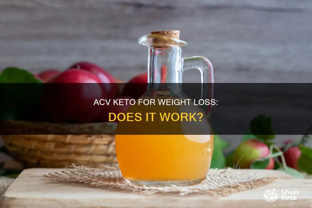 does acv keto work for weight loss