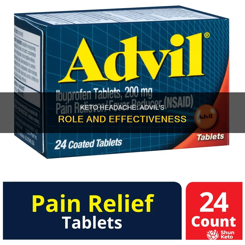 does advil help keto headache