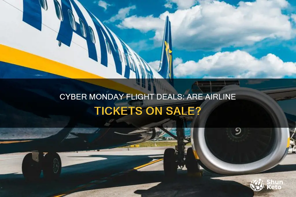 does airline ti kets goes on sale for cyber monday