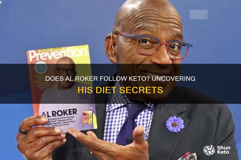 does al roker follow keto