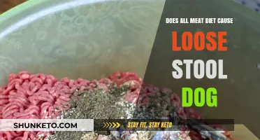 Meat-Only Diets: Loose Stool in Dogs