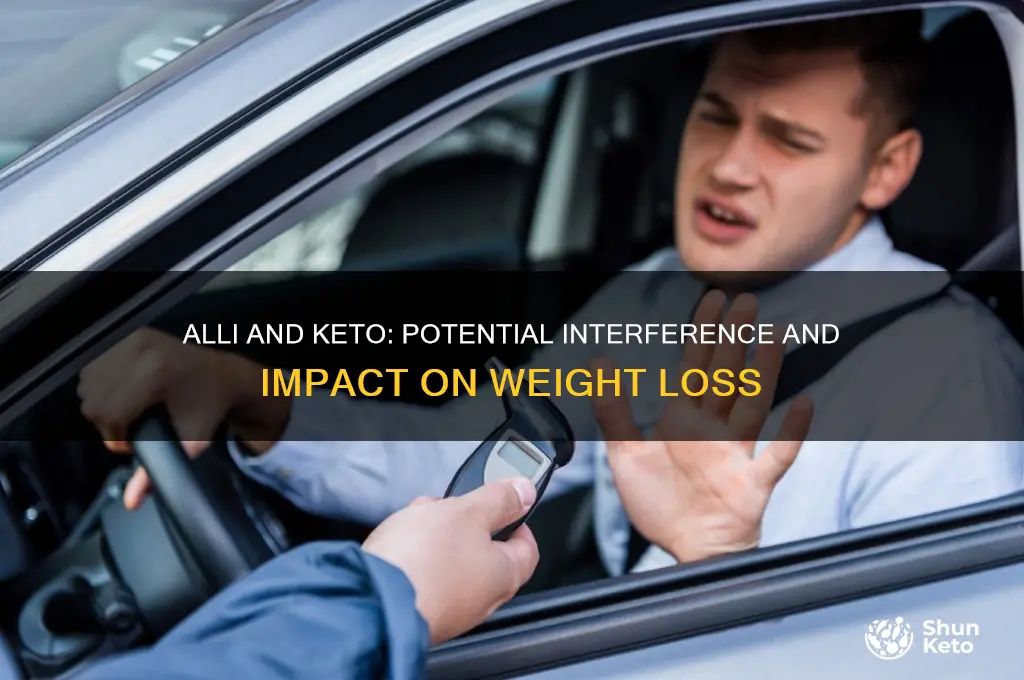 does alli interfere with keto
