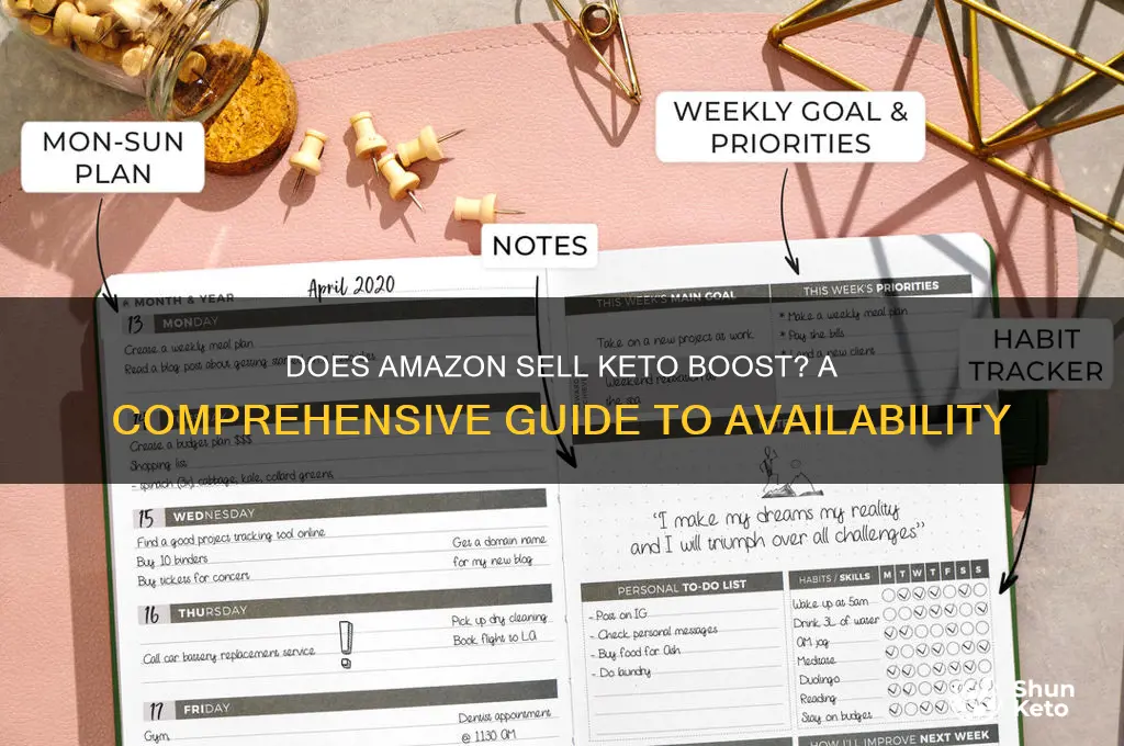 does amazon carry keto boost