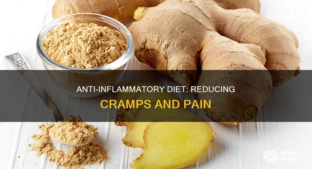 does anti inflammatory diet reduce cramps