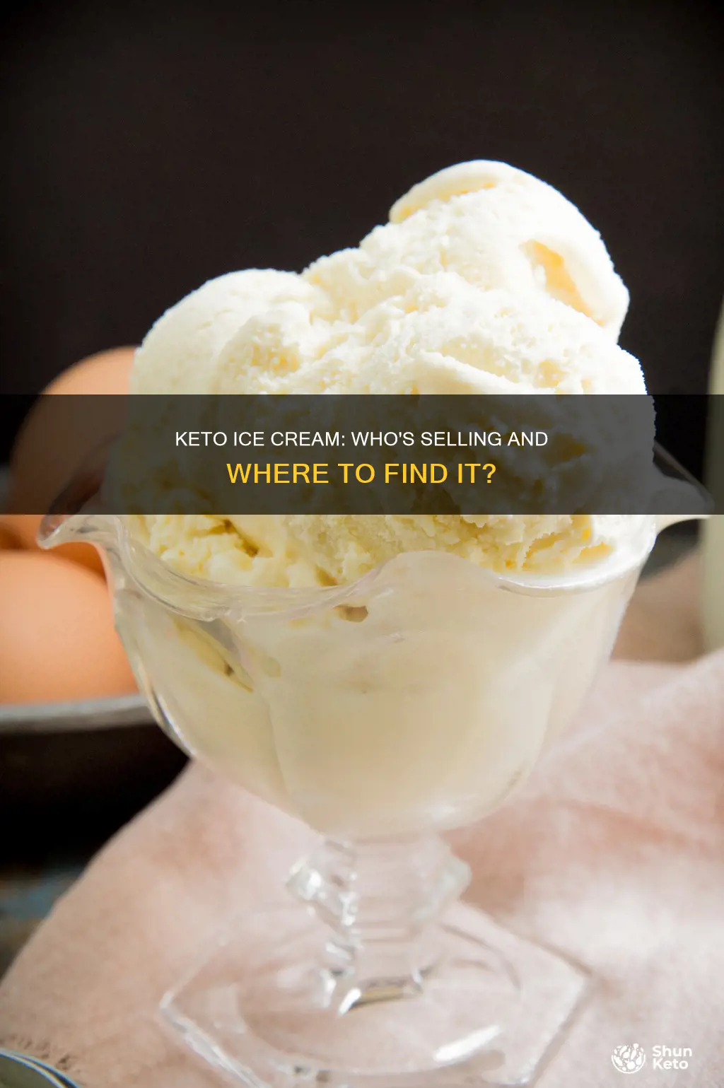 does any sell keto ice cream