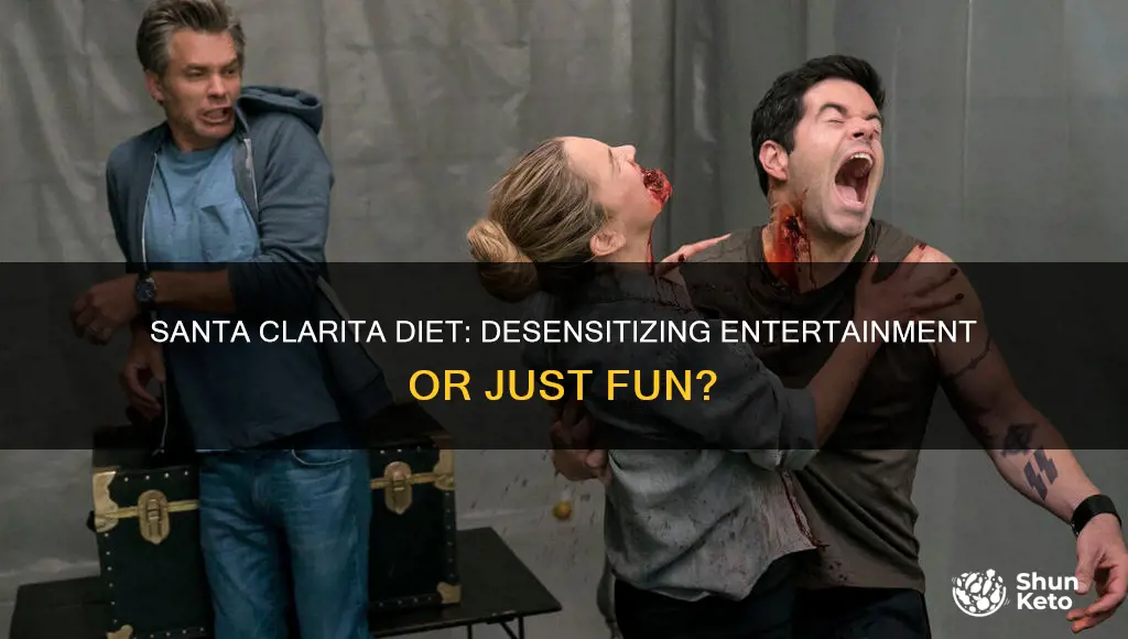 does anyone else think the santa clarita diet is desensitizing