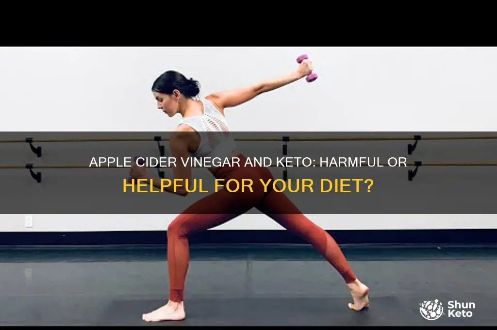 does apple cidee vinegar hurt keto