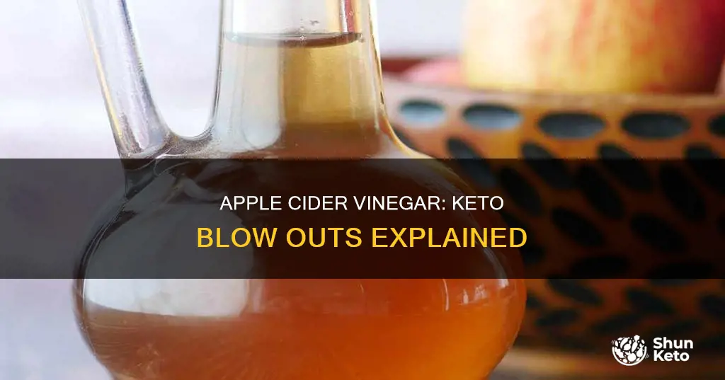 does apple cider vinegar cause blow outs on keto