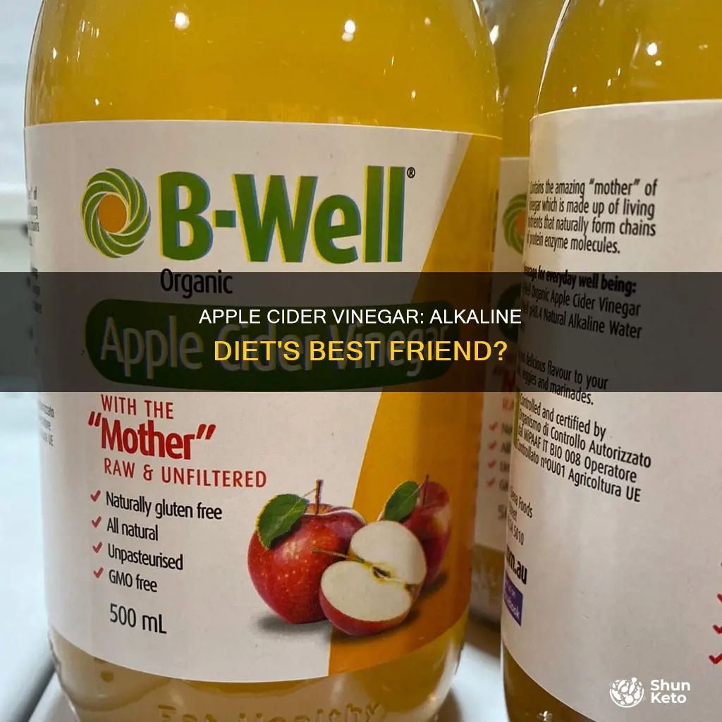does apple cider vinegar help with alkaline diet