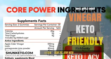 Exploring the Keto-Friendly Potential of Apple Cider Vinegar